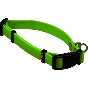 Obojek pro psa BAFPET Obojky POLYTRACE Barva: Zelená, Rozměr: 15mm x 27-43cm 13100