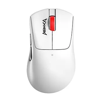 Myš Myš bezdrátová, Marvo MONKA RAPID, bílá, optika, 12000DPI