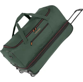 Cestovní taška Travelite Basics Wheeled duffle L Dark green + Sleva 5% s kódem AKCE5