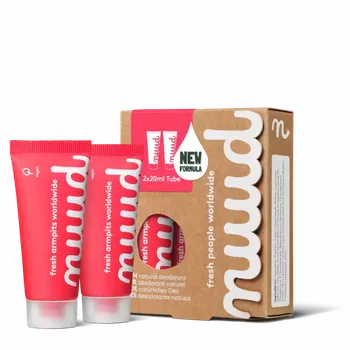 NUUD Přírodní deodorant bez sody Smart Pack RED 2x20ml NOVÉ