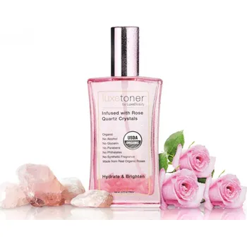 Pleťový krém LUXE Beauty Luxe Toner Infused with Rose Quartz Crystals 100ml