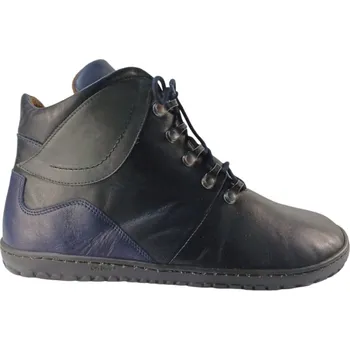 Dámská fitness obuv Dámské barefoot pohorky NETTLE černá s jemnou filcovou podšívkou 42