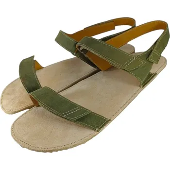 Pánské sandále Barefoot uni minimalistické sandály PAROS zelená 43