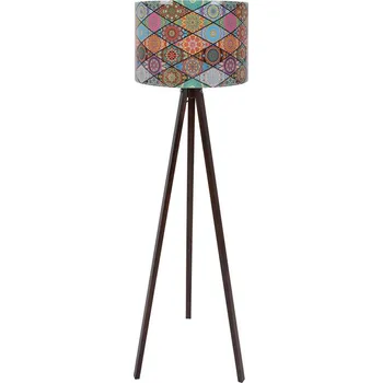 Stojací lampa Stojací lampa Mandala 134, černá, 145 cm