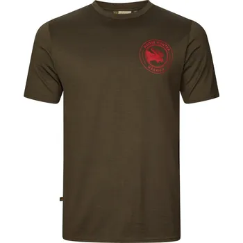 HÄRKILA - Game triko s krátkým rukávem pánské Willow green moose Tmavě zelená M