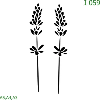 Šablona I 059 - A5 , Lepící fólie