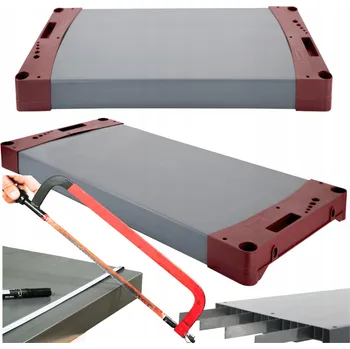 regál Plastový skladový regál 5 x 50 x 46 cm