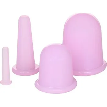 Merco Cups 4Pack masážní silikonové baňky fialová balení 1 sada