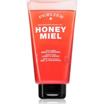 Koupelový olej Perlier Honey Miel krémový sprchový gel se zázvorem 250 ml