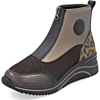 Dámské kozačky Rieker Dámská kotníková obuv REMONTE D0T78-90 hnědá W5 41