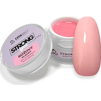 Umělé nehty UV/LED Gel modelovací Strong - Růžový sladký 15 g
