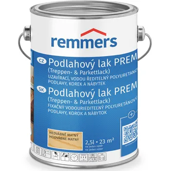 Remmers Podlahový lak Premium / Treppen & Parkettlack, Balení 0,75 l, Barevné odstíny Farblos matný