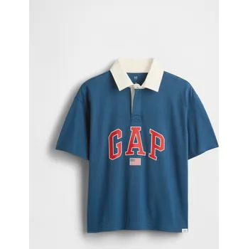GAP Chlapecké Dětské polo tričko Americana GAP Modrá 116/122 (2856527)