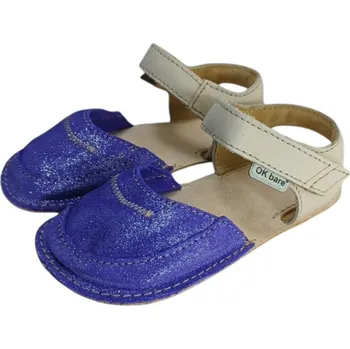 Dívčí sandály Dětské kožené barefoot sandálky MIROL/I/X - navrhněte si vlastní - podle vzorkovnic cz