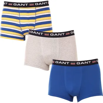Boxerky 3PACK pánské boxerky Gant vícebarevné (902313073-447) XXL Možnost vrácení zboží ZDARMA do 120 dnů!