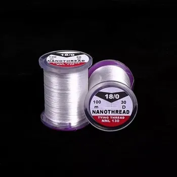 Hends Nano Thread 30D - 18/0 White (široká cívka)