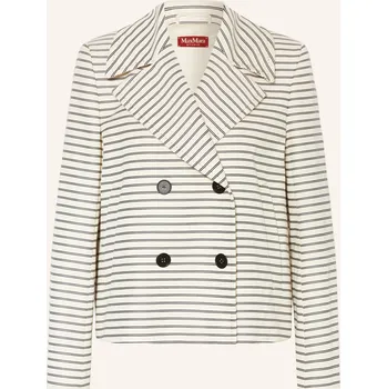 Dámský kabát Max Mara Studio Dámská Bunda Assuan, béžová / černá, 34