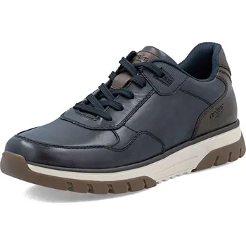 Pánské polobotky Pánské polobotky RIEKER B9301-14 modrá W5 47