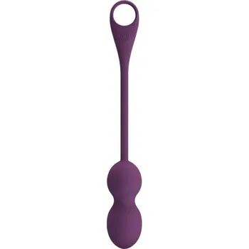Pretty Love Elvira Kegel Balls with App Global Remote Control Series Purple