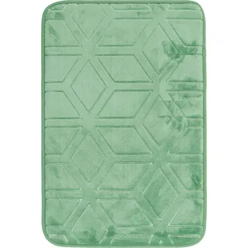 Koupelnová předložka Koupelnová předložka HAMILTON GEOMETRIA zelená různé rozměry Multi Decor Rozměr: 50x80 cm