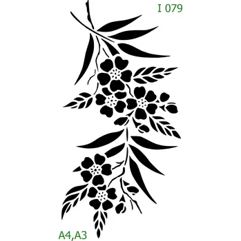Šablona I 079 - A3 , Nelepící folie