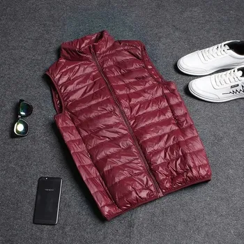 Pánská softshellová bunda Pánská lehká bunda s kapucí a stojáčkem Velikost: XL, Barva (Varianta): F80 wine red vest