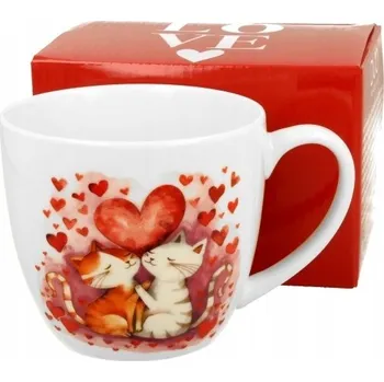 Valentýnský hrnek Duo 460 ml porcelán