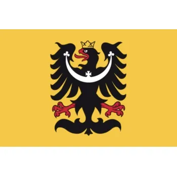 Vlajka Vlajka Slezska vlajka - 60 x 90 cm - tunel, karabina