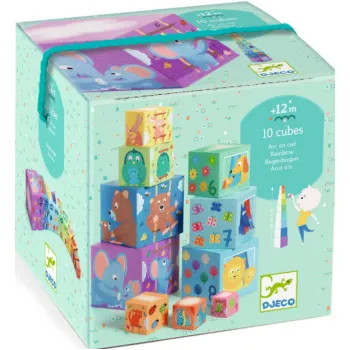 Hračka pro nejmenší Krabičková věž mláďata