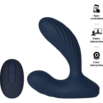 Vibrátor na prostatu Stimulátor prostaty Svakom Vick Neo 2 modrý - s kupónem KUP15 cena 1441 Kč + extra diskrétní expedice