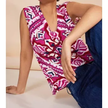 Pestrobarevná halenka Street One (Příjemné viskózové triko značky Street One)