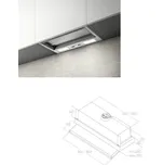Elica Ciak 2.0 GR/A/90 | Vestavná digestoř do skříňky 90 cm Šedá, 225 m3/hod, 47 dB, PRF0181898
