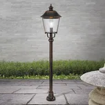 Orion AL 11K/360.44 - Venkovní lampa KENZO 1xE27/100W/230V IP44 bronz/patina