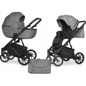 Kočárek KOČÁREK 2V1 MONTANA RIKO BASIC OTOČNÉ SEDADLO + MOSKYTIÉRA TAŠKA FÓLIE