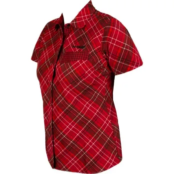 Cyklistické oblečení HAVEN košile - AGNESS SLIMFIT - červená XS