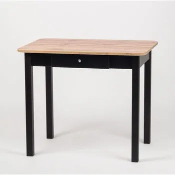 Stima Jídelní stůl PICCOLO II se zásuvkou Odstín: Dub wotan - černá