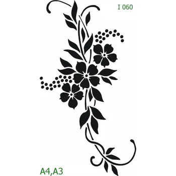 Šablona I 060 - A4 , Nelepící folie