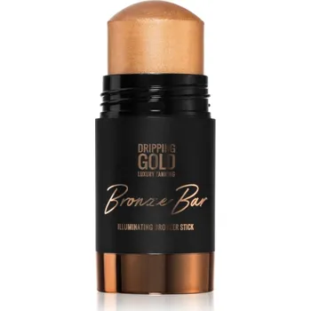 Přípravek na tvář Dripping Gold Luxury Tanning Illuminating Stick rozjasňující bronzer na obličej a tělo odstín Bronze 36 g