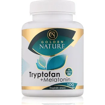 Přírodní produkt Golden Nature Tryptofan+Melatonin+B6 100 cps.
