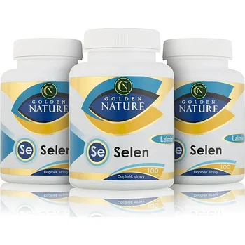 Přírodní produkt 2+1 Golden Nature Selen Lalmin® 300 cps.