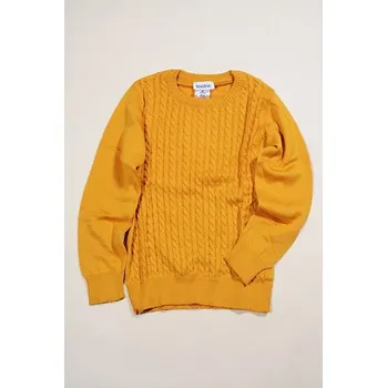 Chlapecký svetr svetr dětský, Sobe, 15KECKZK445, žlutá - 98 | 3roky
