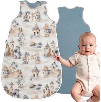 Zavinovačka ŚPIWOREK DO SPANIA pro miminka a děti bavlna mušelín PRO DÍTĚ 0m+ 1TOG