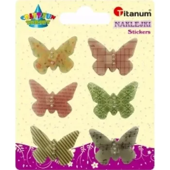 samolepka Titanum: Samolepky Motýli