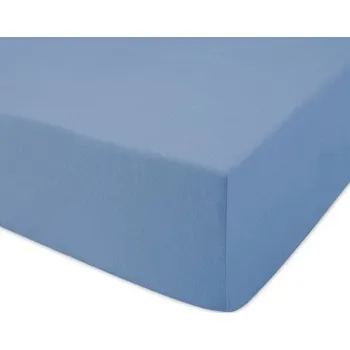Prostěradlo Prostěradlo s gumou 180x200 jersey 100% BAVLNA modré