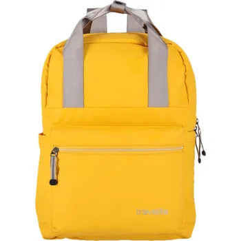 Školní batoh Travelite Basics Canvas Backpack Yellow 11l + Sleva 5% s kódem AKCE5