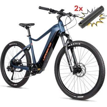 Elektrokolo Leader Fox KENT 27,5", BAFANG M510, 2025 blue 2x baterie 19,5"