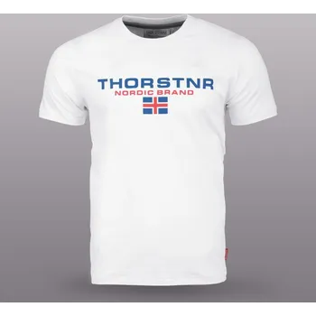 Pánské tričko Thor Steinar Fjellvind Tričko Bílé 4XL