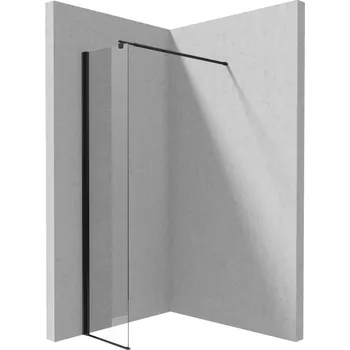 Deante Kerria Plus Walk-In, 30cm, nero KTS_N83P