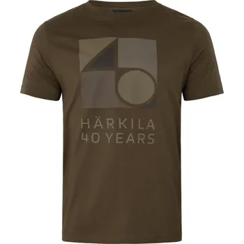 Pánské oblečení HÄRKILA - Anniversary triko pánské Willow green Zelená XXL