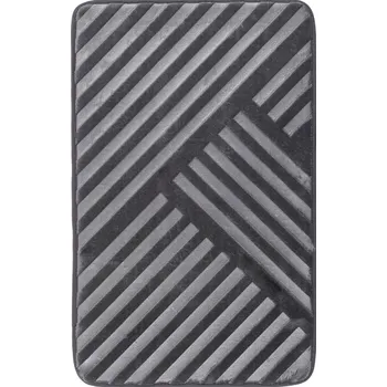 Koupelnová předložka Koupelnová předložka HAMILTON STRIPS šedá různé rozměry Multi Decor Rozměr: 50x80 cm
